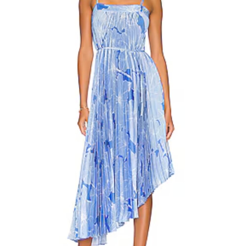 MILLY Irene Waterlily Print Dress, size 6